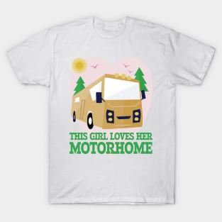 This Girl Loves Her Motorhome T-Shirt